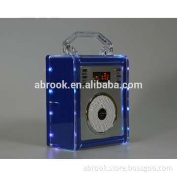 Hot sale outdoor rock speaker led light